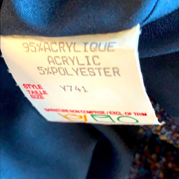 Linea Domani Vintage Tweed Button Up Jacket & Pencil Skirt Set Women’s Size 16 - Picture 12 of 12